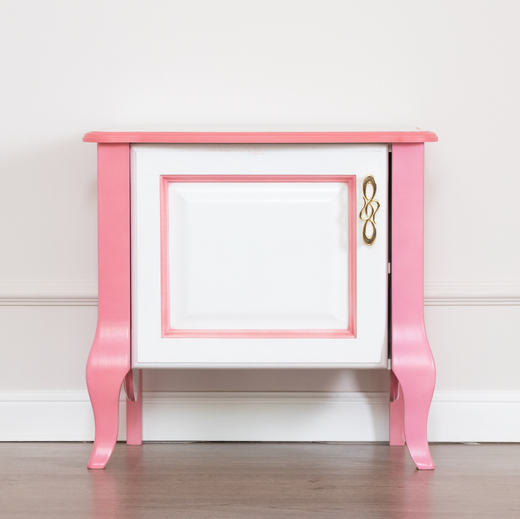 Прикроватная тумба Розовый Атриум