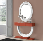 Консоль Nora 664 Blanco mate/Teja Disemobel