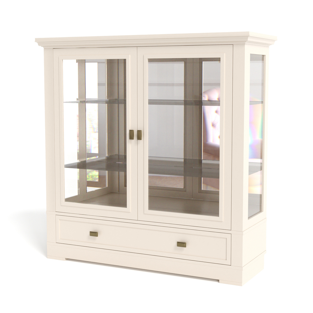 Витрина средняя 2007 Слоновая кость Валенсия