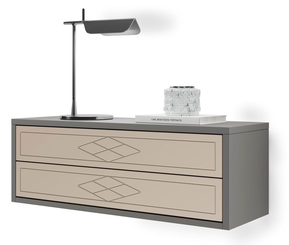 Консоль Nora 3002.1 Plomo/Almendra Disemobel