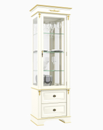 Витрина 1302.01 Слоновая кость с золотом Атриум Правая