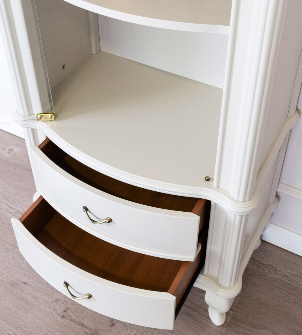 Книжный шкаф 971 Vainilla Classic Левый