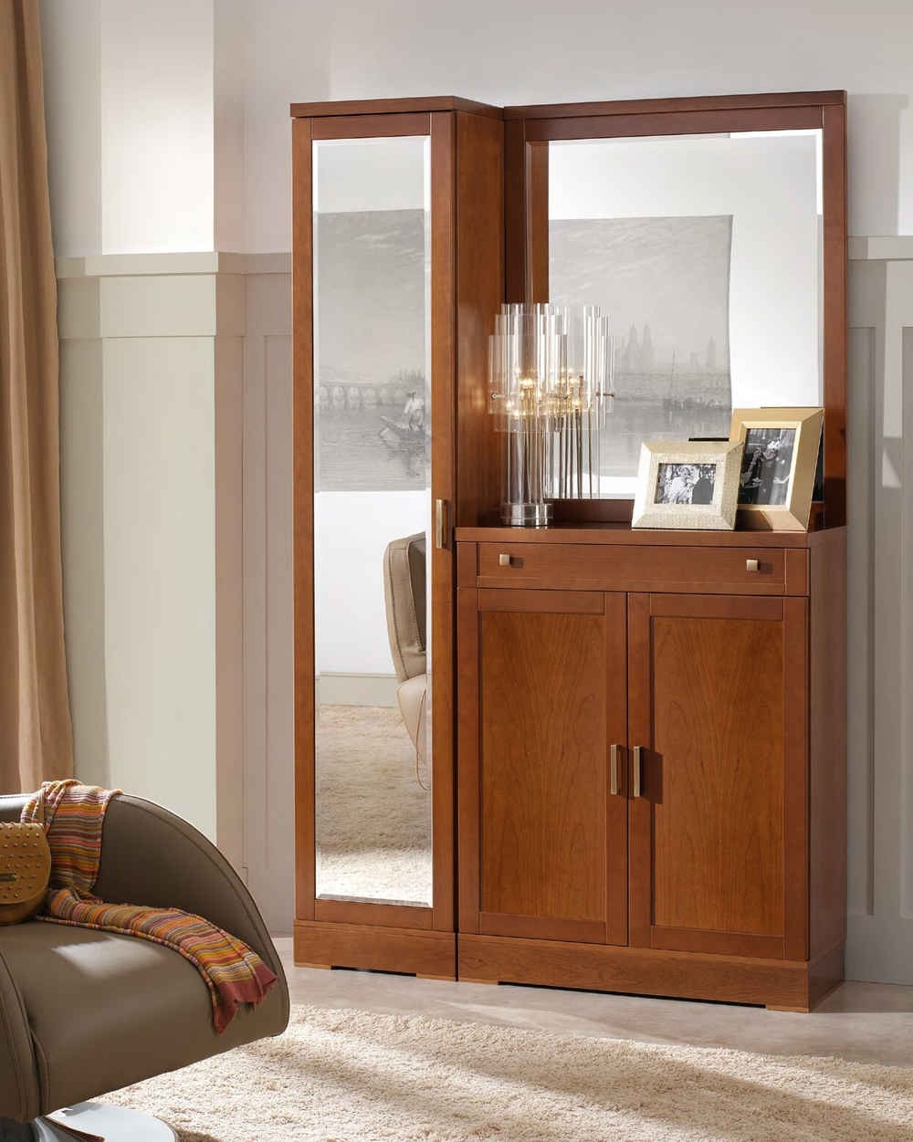 Шкаф 435.040 Nogal Panamar