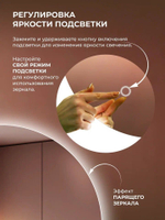 Зеркало с подсветкой Афины Лайт 120