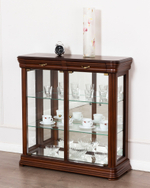 Витрина низкая 39 Nogal Claro IDC