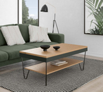 Журнальный стол с подъемной столешницей Kendra 4097 Grafito/Roble Seda Disemobel