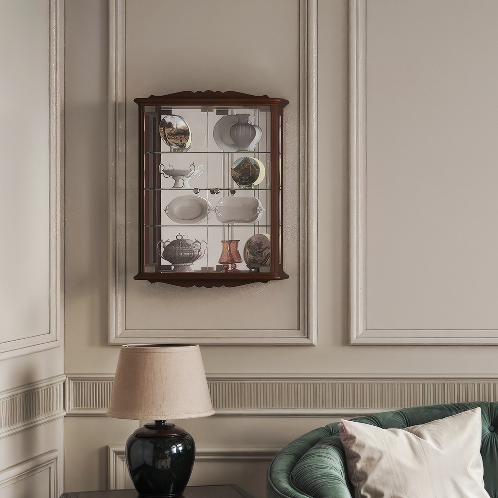 Витрина настенная Classic 46 Nogal Claro IDC