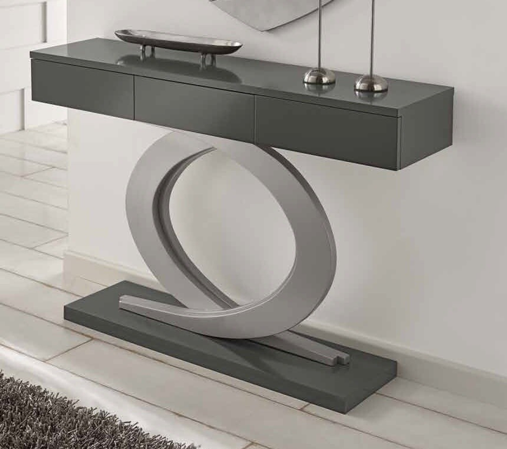 Консоль Cloe 660 Grafito/Plata Disemobel