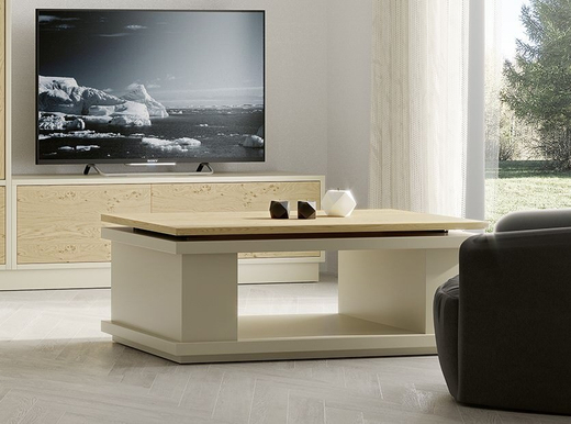 Журнальный стол Nora 2055 Vainilla/Nordico Disemobel