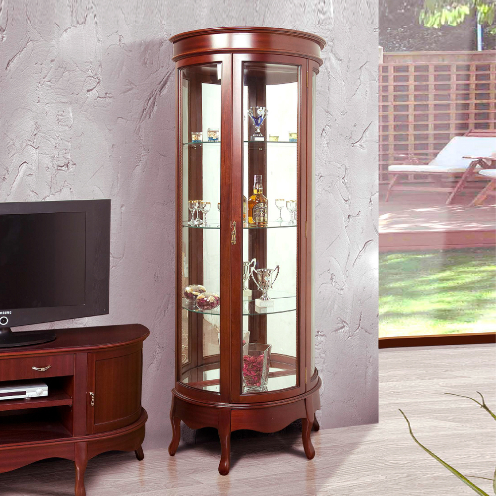 Витрина 101 Nogal IDC Mobiliario