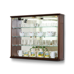 Витрина настенная 145 Nogal Claro IDC