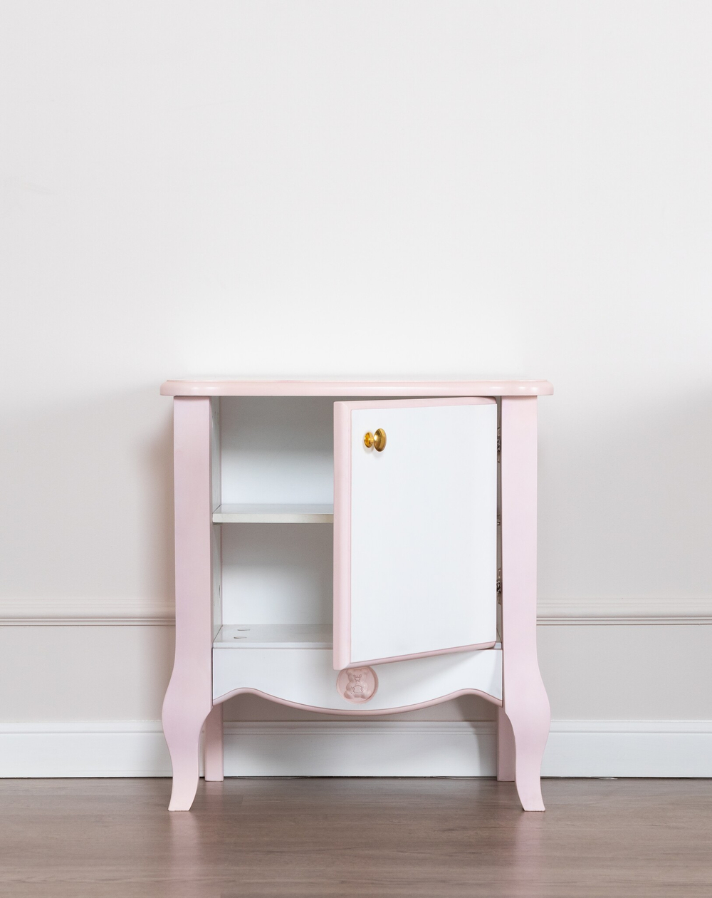Прикроватная тумба Светло-розовый Атриум