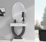 Консоль Cloe 667 Blanco mate/Grafito Disemobel