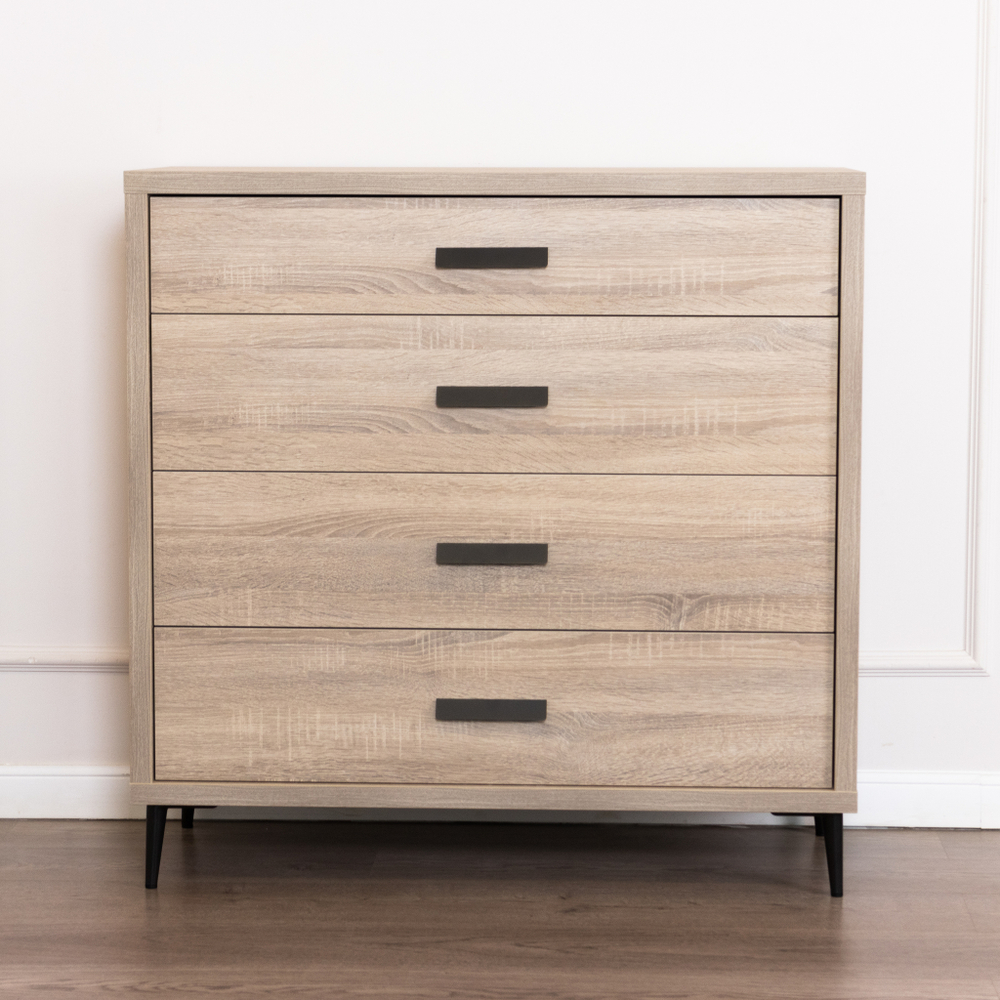 Комод на ножках Kubik 100 Roble/Antracita Koala Beds