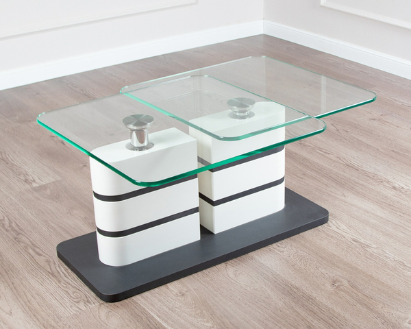 Журнальный стол со стеклянной столешницей Hasse