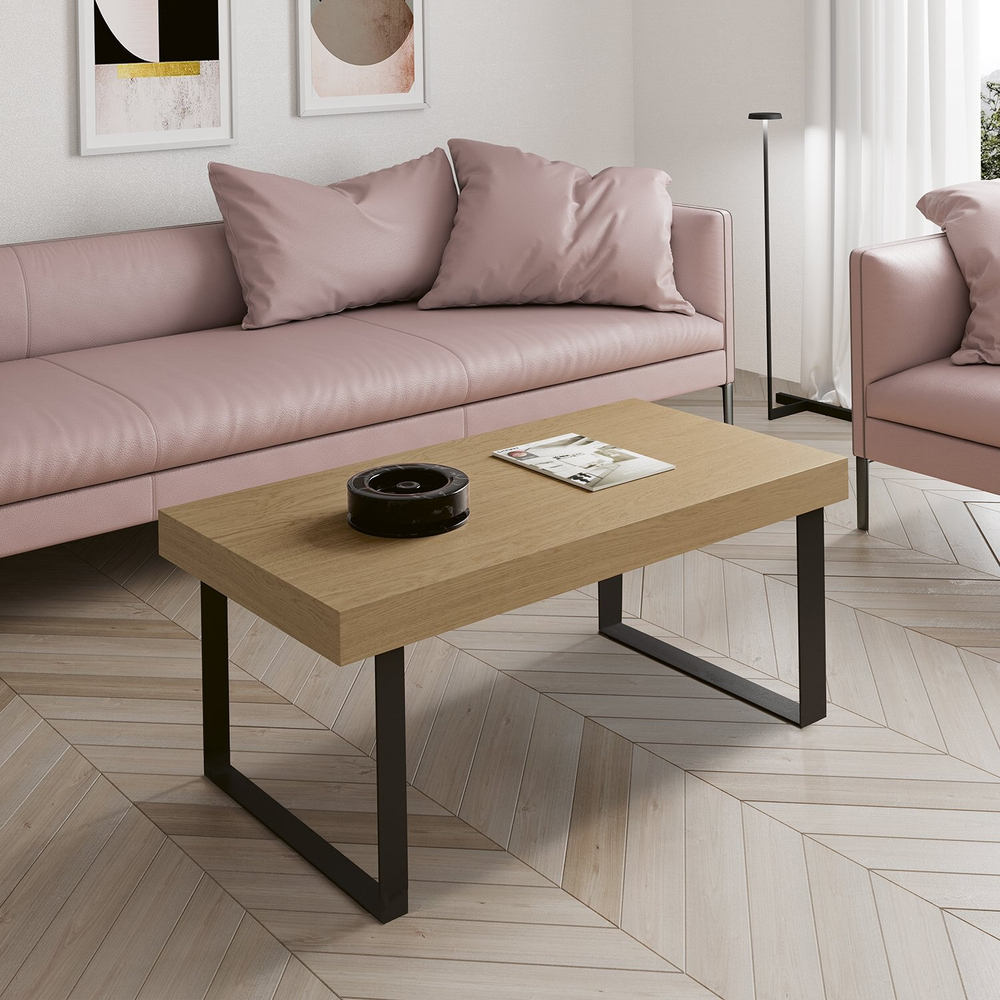 Журнальный стол с подъемной столешницей Kendra 4001 Roble Nature Disemobel