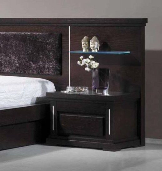 Прикроватная тумба Safira 319 Wengue IDC