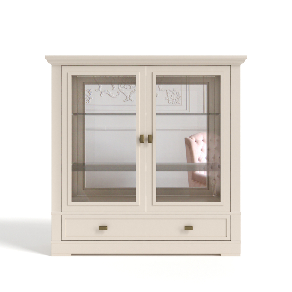 Витрина средняя 2007 Слоновая кость Валенсия