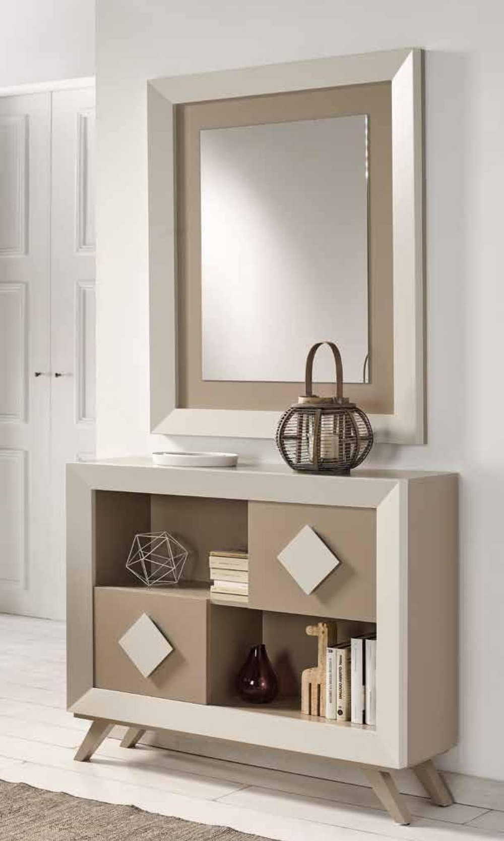 Узкая тумба Cloe 2038 Plata-10 Disemobel