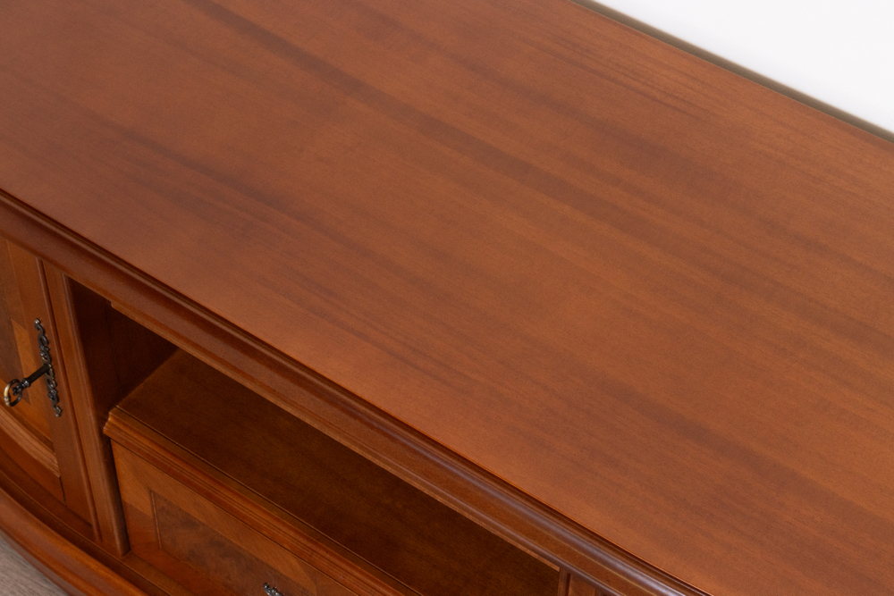 Тумба ТВ 2322 Barocco radica, Neoclassico, Noce Standard Stile Elisa