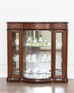 Витрина низкая 2 Nogal Claro IDC