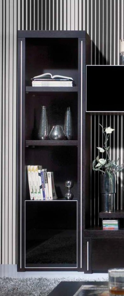 Книжный шкаф Safira 378 Wengue Negro IDC