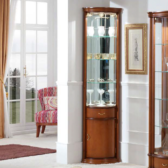 Угловая витрина 928 Cerezo-5 Classic Правая