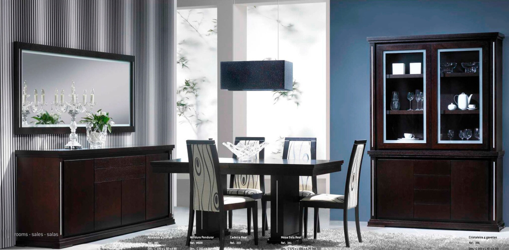 Стул Safira 333 Wengue Negro IDC