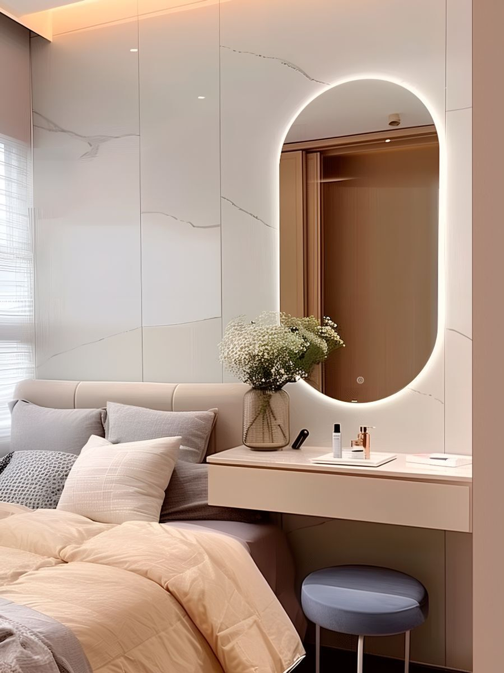 Зеркало с подсветкой София Классик 90х45