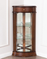 Витрина угловая 65 Nogal Claro IDC