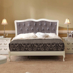 Кровать 180х200 с основанием 871.451 Blanco/Fiesole-4 Panamar