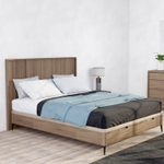 Кровать Nice/Kubik 160*200 Roble Contorno/Roble - Koala Beds