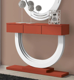 Консоль Nora 664 Blanco mate/Teja Disemobel