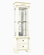 Витрина 1302.01 Слоновая кость с золотом Атриум Левая