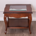 Журнальный стол со стеклянной столешницей 53/C CEREZO-5 Disemobel