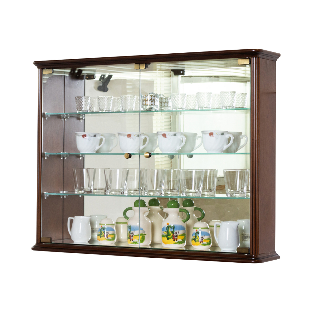 Витрина настенная 145 Nogal Claro IDC