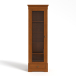 Книжный шкаф 2009 Вишня Валенсия Левый