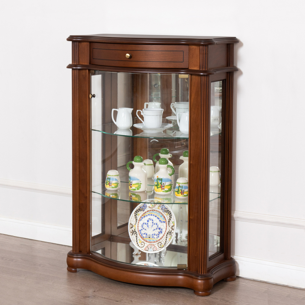 Витрина низкая 12 Nogal Claro IDC