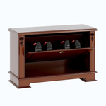 Обувница 1350 Слоновая кость с золотом Атриум