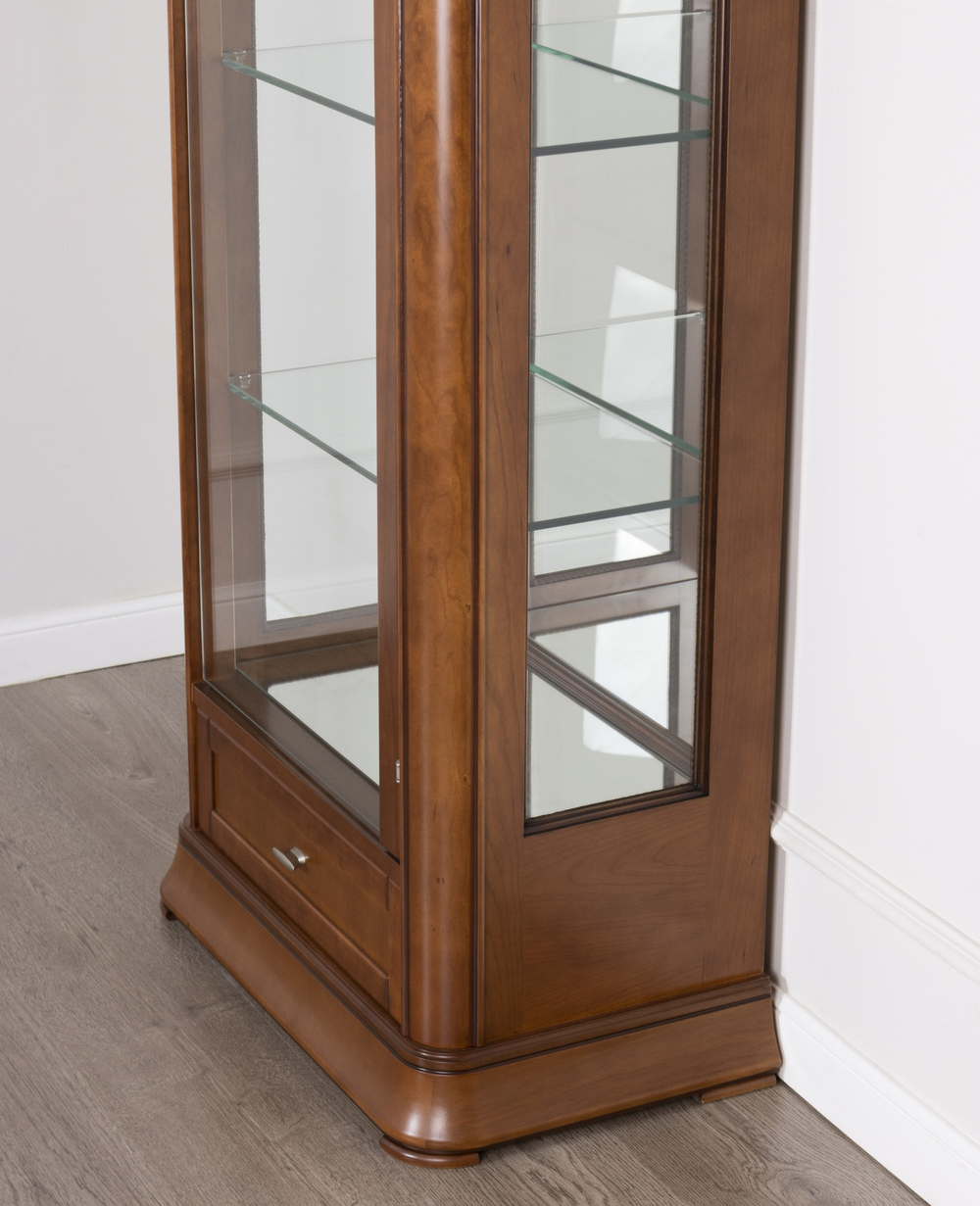 Витрина 237 Nogal Claro LUX Правая