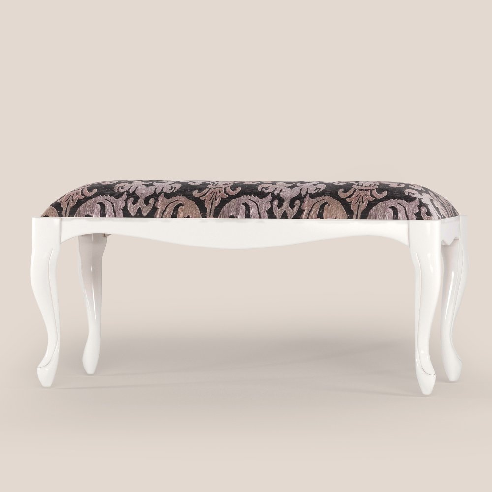 Банкетка Toledo Marfil con Plata/Signoria С-4 (BQ414.100)