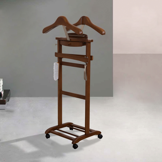 Вешалка костюмная напольная 354H Nogal Herdasa