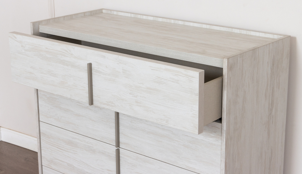 Комод на ножках Line 100 Nordico/Blanco Koala Beds