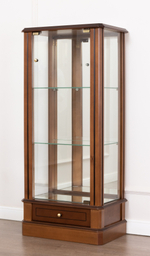 Витрина низкая 4 Nogal Claro IDC