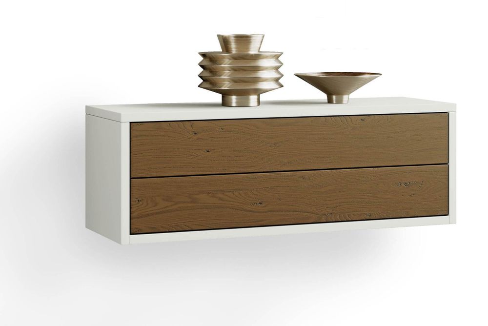 Консоль Nora 3002.7 Blanco mate/Cedro Disemobel