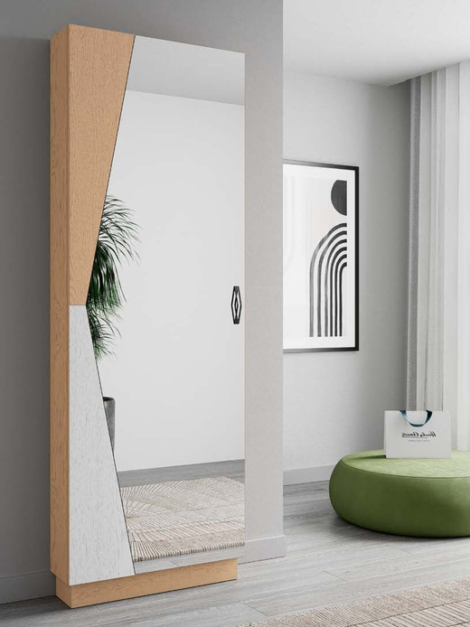 Обувница Kendra 4069 Roble Seda/Nieve Disemobel