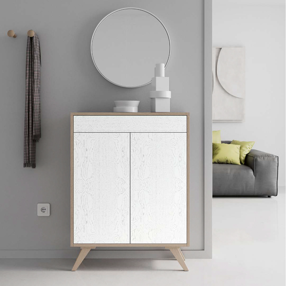 Зеркало в раме Kendra 4027 Blanco mate Disemobel