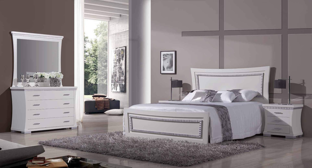 Кровать Imperio 844 Branco IDC