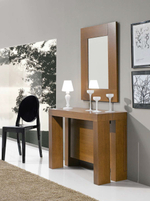 Консоль трансформер 140x80 364 Nogal-10 Disemobel