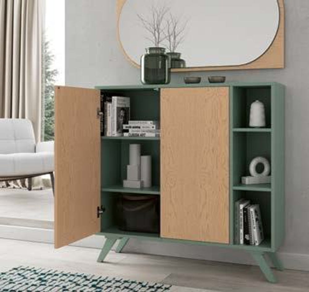 Тумба Kendra 4076 Agave/Roble Seda Disemobel